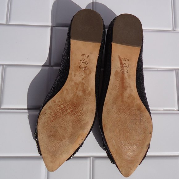 SIZE 6.5 M. TORY BURCH ‘Vanessa’ leather flats - Picture 16 of 16